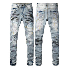 Men Trendy Jeans High-street trendy apparel