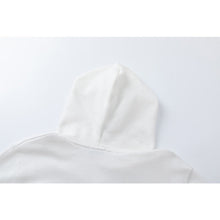 Off White hoodie Butterfly Alphabet Arrow Pattern Pullover Hood