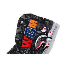 Bathing Ape Bape Hoodie Luminous Starry Sky Two-Hat Cardigan Zipper Velvet Shark