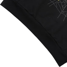 Sp5der Hoodie Cobweb Puff Print Pure Cotton