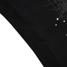 Sp5der Hoodie Cobweb Puff Print Pure Cotton