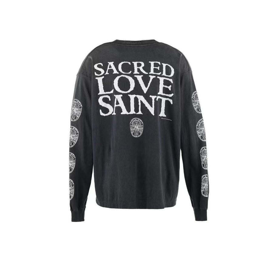 Saint Michael long sleeve shirts Premium-quality pure cotton streetwear for autumn