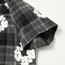 Denim Tears Shirt Kapok Plaid Short Sleeve Shirt