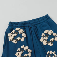 Denim Tears Shorts Yellow floral cotton